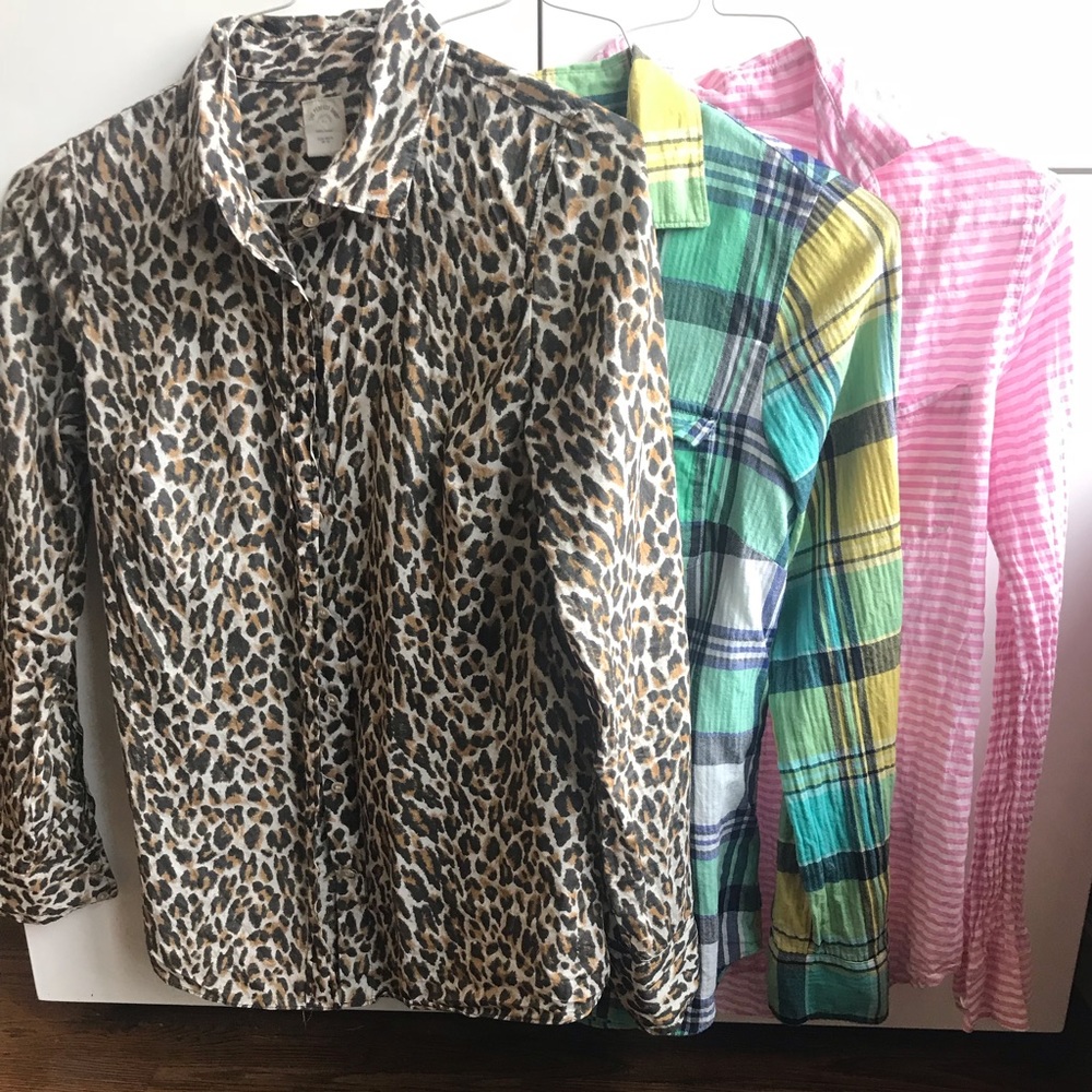 J.Crew Women’s L/S Shirt Bundle